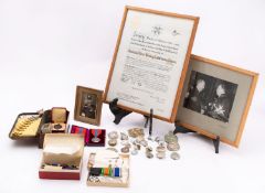 A WWII and later group of three to Archibald Victor Wooding Lattimore: Order of St.