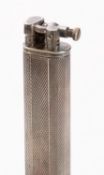 A Dunhill 'Sylph' silver plated combination lighter/ letter opener in original box with