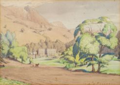 *William Heaton Cooper (British, 1903-1995) Rydal Hall,