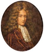 British School (later 19th century) Portrait of a gentleman in 17th century style indistinctly