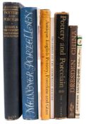 A group of ceramic related volumes from the library of Cyril Andrade