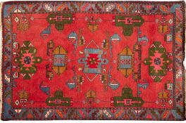A Hamadan rug,