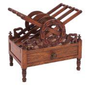 A Regency rosewood Canterbury,