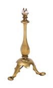 A gilt brass 'Pullman' type carriage table lamp, early 20th century,