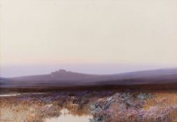 Frederick John Widgery (British, 1861-1942) Moorland landscape,