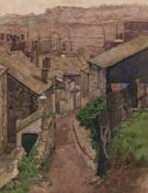 *Thomas Maidment (British 1871-1952) Street in St Ives signed lower right watercolour 30 x 22cm