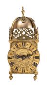 Thomas Mudge, London, a late-Victorian lantern mantle clock the eight-day duration,