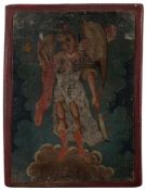 Spanish Colonial School (late 18th/early 19th century) St Raphael the Archangel Full-length,