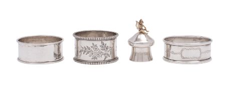 An Elizabeth II silver and silver gilt tooth fairy box, surmounted by the figure,