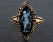 Two gemset rings,