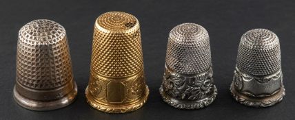 Four thimbles,