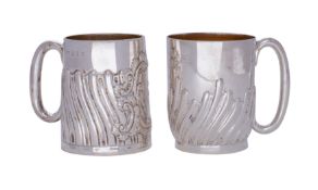 A Victorian silver christening mug, maker Thomas Hayes,
