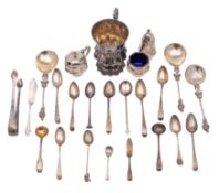 A Victorian silver christening mug, maker unknown, London 1837 inscribed, and repaired, 11.