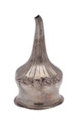 A George III silver wine funnel, maker Charles Fox,