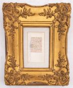 BOOK OF HOURS : single leaf manuscript on vellum on 12 lines in black,