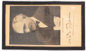 TOSCANINI, Arturo: (1867-1937) Italian conductor,