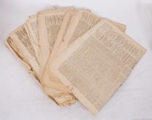 NEWSPAPERS - A bundle of Exeter, New Hampshire, newspapers 1857 - 1869.