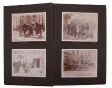 PHOTOGRAPH ALBUM : Edwardian period, various scenes and destinations virtually all Europe and U.
