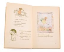 WOOD, Lawson ... illustrator - The Old Nursery Rhymes : org. pictorial buckram.