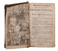 BAILEY, N. - Dictorium Domesticum - Being a New and Compleat Household Dictionary.