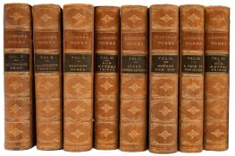 DICKENS, Charles - The Works (Library Edition), 29 of 30 volumes, half tan calf with morocco labels,