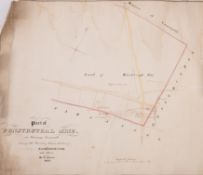 MANUSCRIPT CORNISH MINING PLAN : 