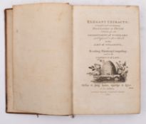DILLY, Charles - Elegant Extracts: or useful and entertaining passages in prose ...