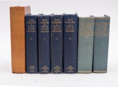 CHURCHILL, Winston S - The World Crisis : 2 vols. Org. cloth some staining to covers, Odhams.