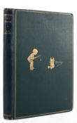 MILNE, A.A - Winnie the Pooh : illustrated by Ernest H. Shepard. Org. green cloth. 8vo.