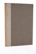 GILL, Eric - Songs Without Clothes being dissertation on the song of Solomon and such-like songs,