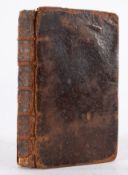L'OVIDE en Belle Humeur. Par le Sieur Dassoucy. calf rubbed, cracking hinges. Engraved frontispiece.
