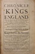 BAKER, Sir Richard - A Chronicle of the Kings of England, From the Time of the Romans Government,