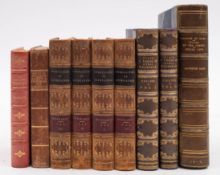 BINDINGS - The Garden of Karma, Arranging verse by Lawrence Hope, half blue morocco,