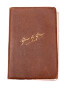 DIARY ... Walker's A Year by Year Book: 1911-1915. Contemporary limp faux morocco, 8vo.