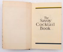 CRADDOCK, Harry: The Savoy Cocktail Book ..