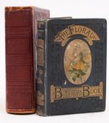 CABINET PHOTOGRAPH ALBUM: Belonging to Sarah Collard containing 42 portraits. embossed red morocco.