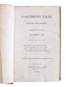LEE, Harriet - Canterbury Tales : 4 vols, full tree calf lacking some labels two hinges cracking,