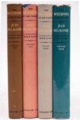 DELACOUR, Jean - The Waterfowl of the World : 4 Vol set. Org. cloth in slightly chipped d/ws.