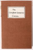 COTTON, Charles - The Compleat Gamester : or, Instructions how to play at Billiards, Trucks, Bowls,