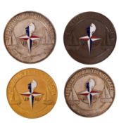 A group of four Festival of Britain Regatta Medals,