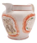 A 19th century Sunderland lustre jug,