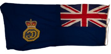 A large Coast Guard Ensign, maker Turtle & Pearce Ltd,