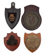 A seven inch brass tompion for the Royal Navy U-class destroyer HMS 'Ulster' (R83),