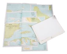 A collection of various charts: mostly South American, Barbados, Puerto Rico, etc.