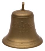 The ship's bell from the British Transport Commission Tug 'Meeching',