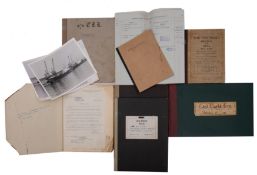 A group of various journals and log books, various vessels and dates: comprising MV 'Moose',