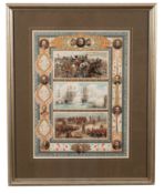 Two chromolithographs from Queen Victoria's Diamond Jubilee, published by G. and F.
