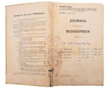 A midshipman's log book for HMS 'Vigilant' by G B Standing ,