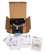 A Pentax Optio WP water proof digital compact camera: in original box with accessories and