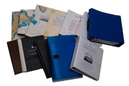 A facsimile copy of the ship's log of HMS 'Repulse',